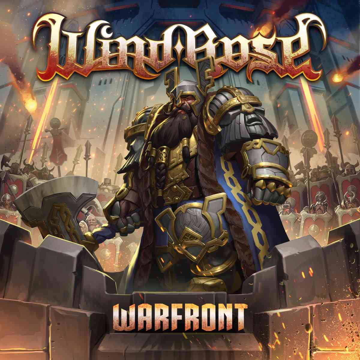 wind Rose - warfront - album cover