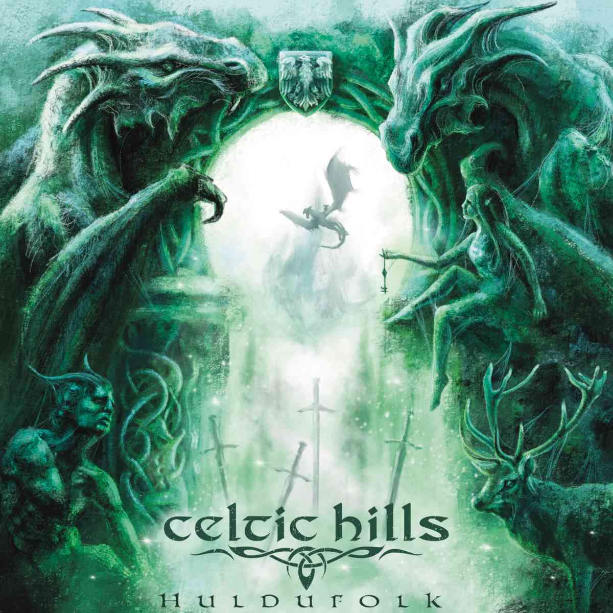 CELTIC HILLS - Huldufolk - album cover