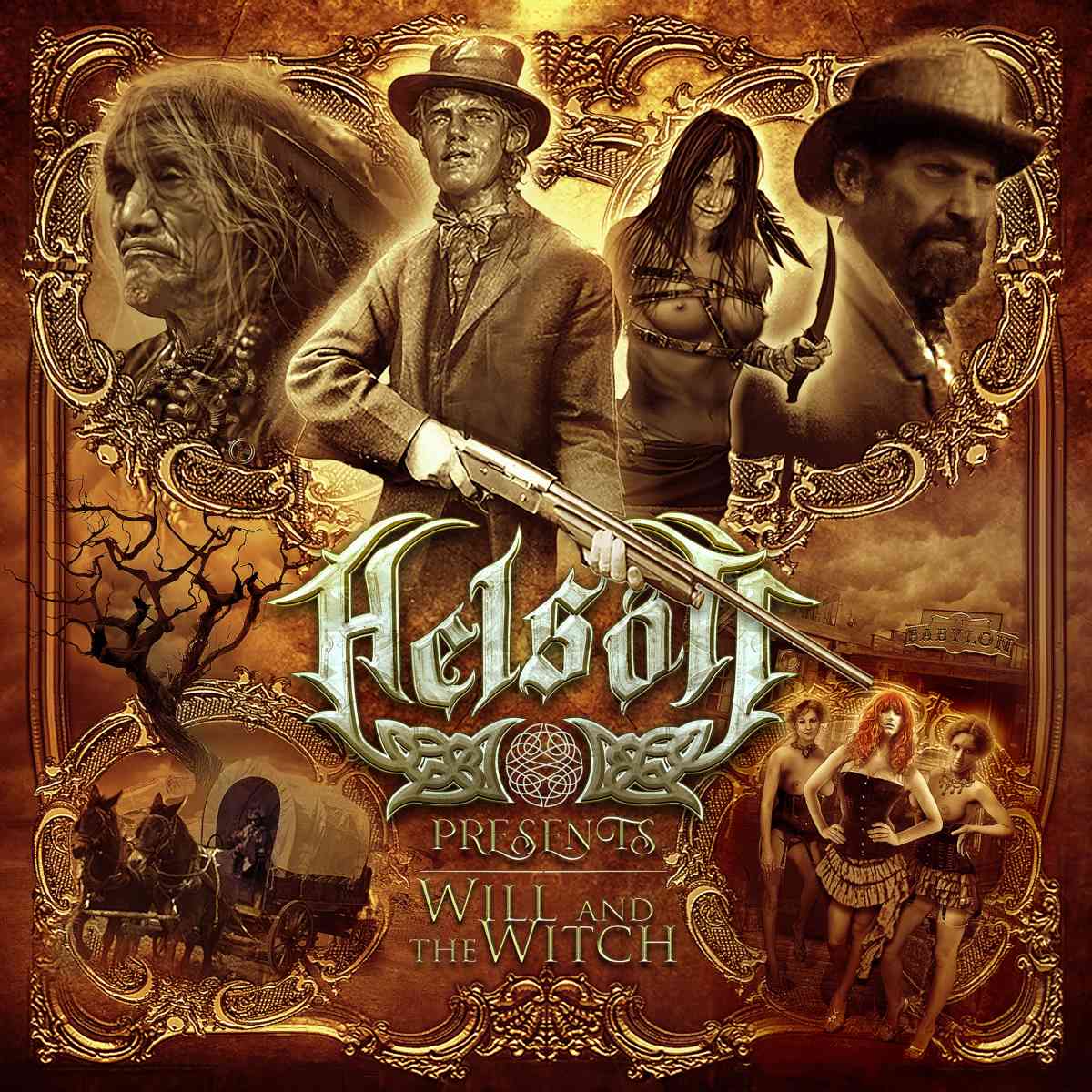 HELSÓTT - Will and the Witch - album cover