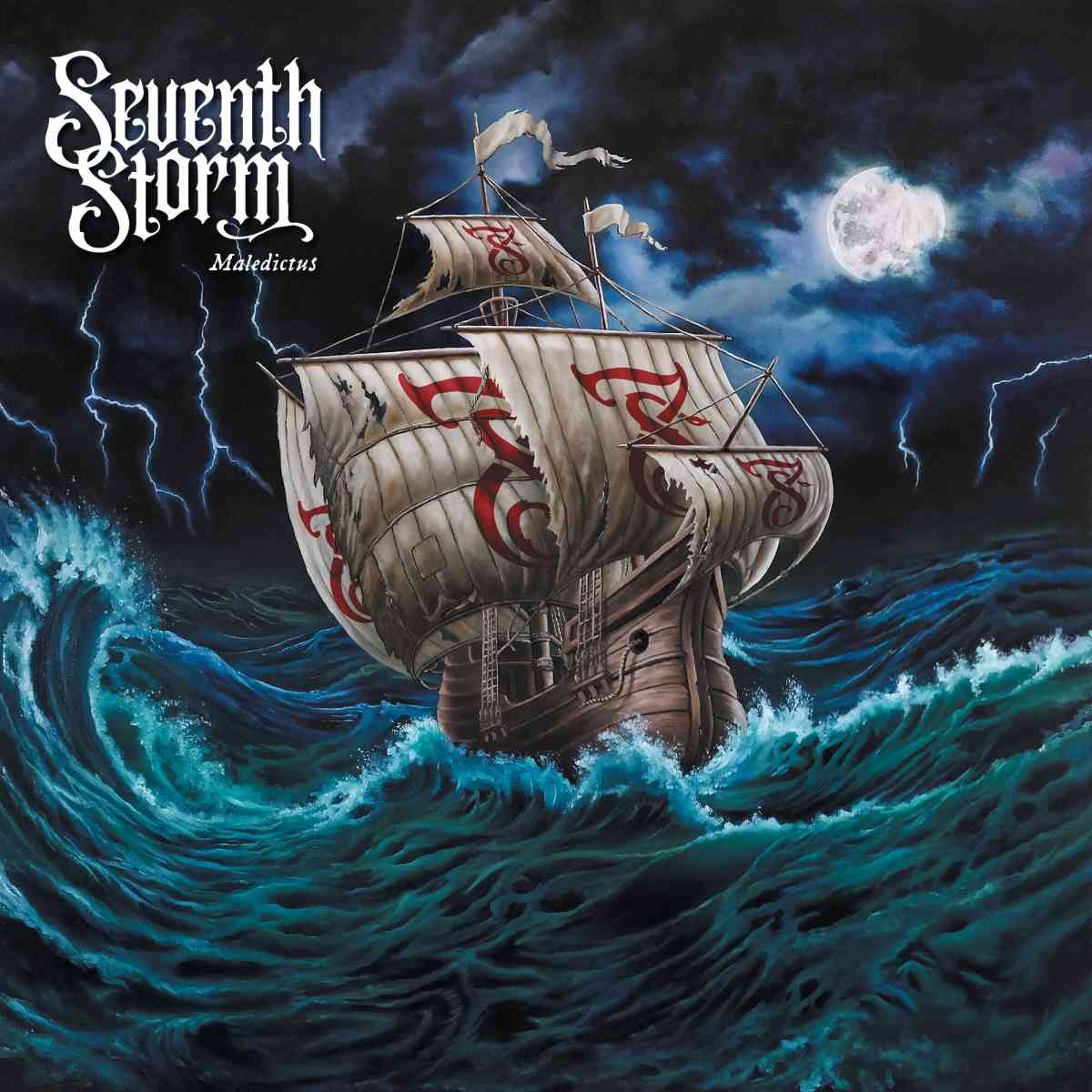 SEVENTH STORM - Maledictus - album cover