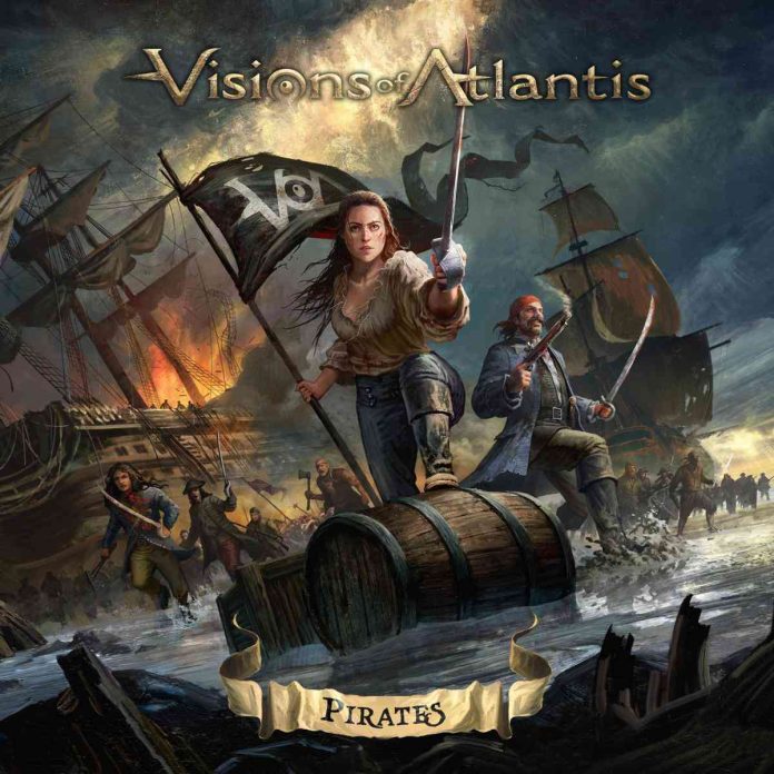 VISIONS OF ATLANTIS - pirates - album cover