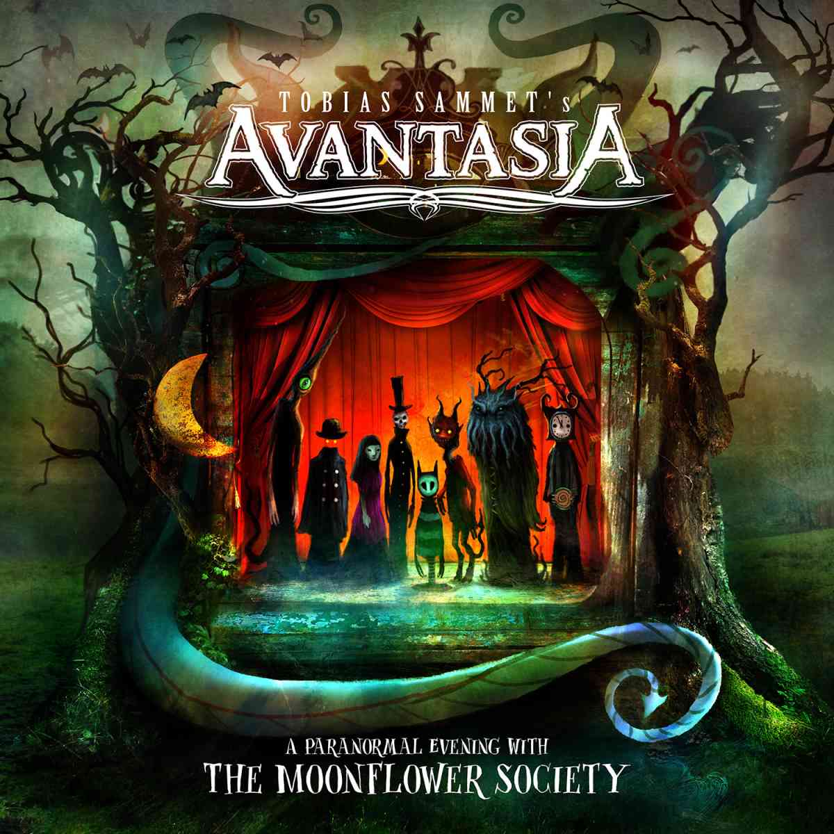 avantasia - A Paranormal Evening with the Moonflower Society - artwork