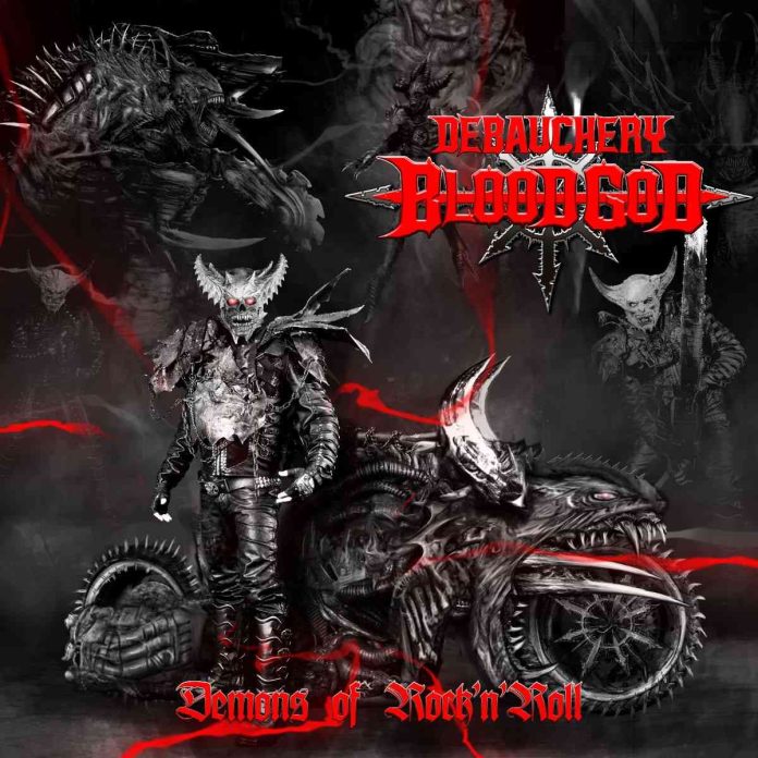 blood god- demons of rock n roll - album cover