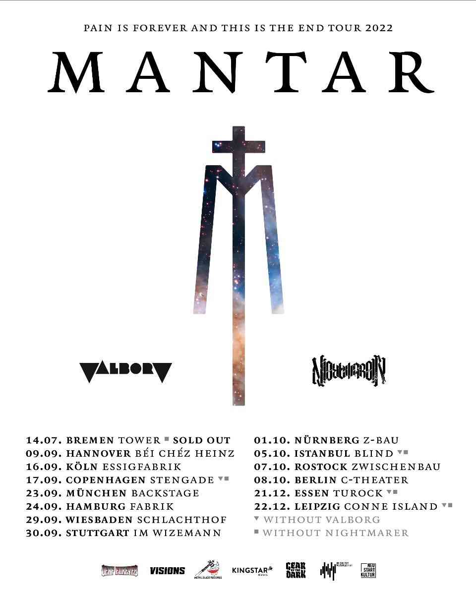 valborg - mantar - tour flyer 2022
