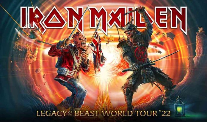Iron Maiden - Tour poster 2022