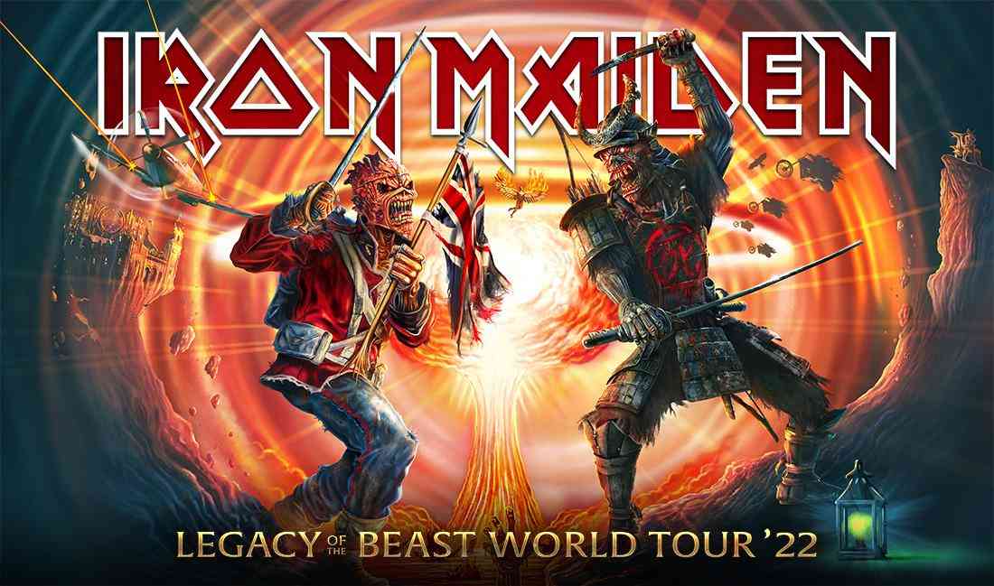 Iron Maiden - Tourposter Iron Maiden - Tour poster 2022