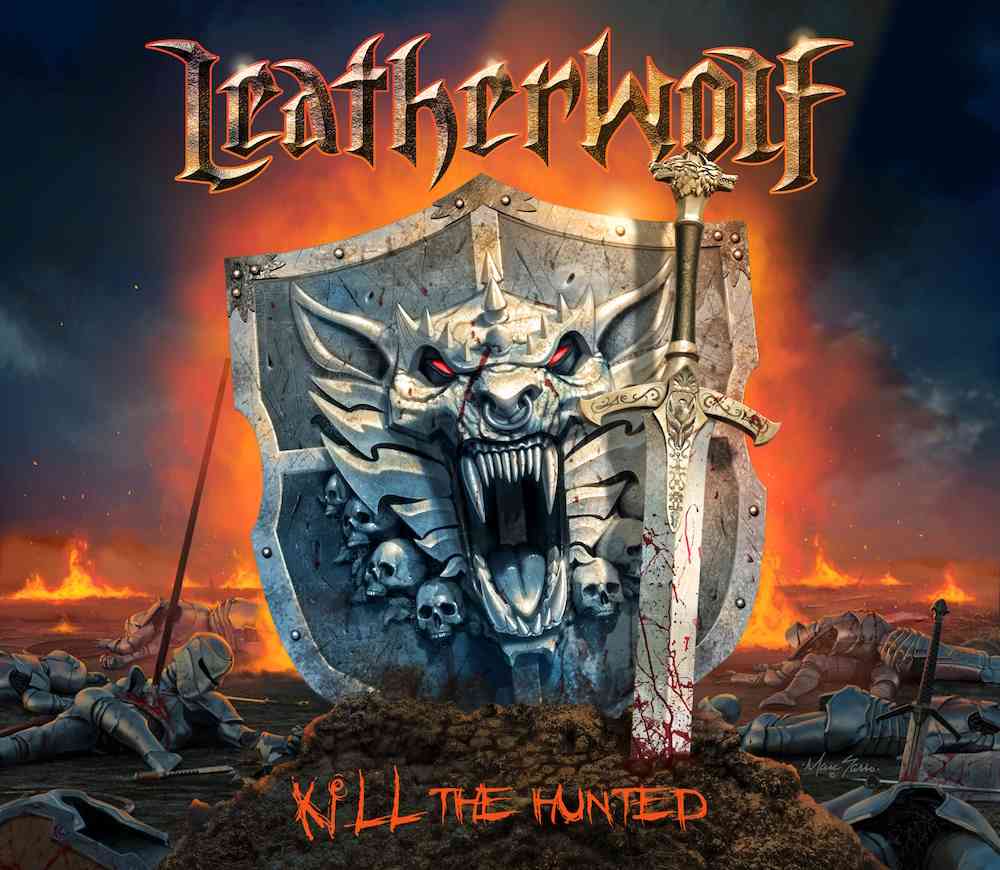 Leatherwolf-Kill-The-Hunted-artwork Leatherwolf-Kill-The-Hunted-album-cover