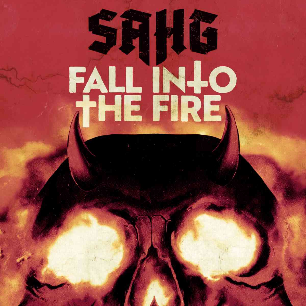 SAHG - FALL INTO THE FIRE - single cover