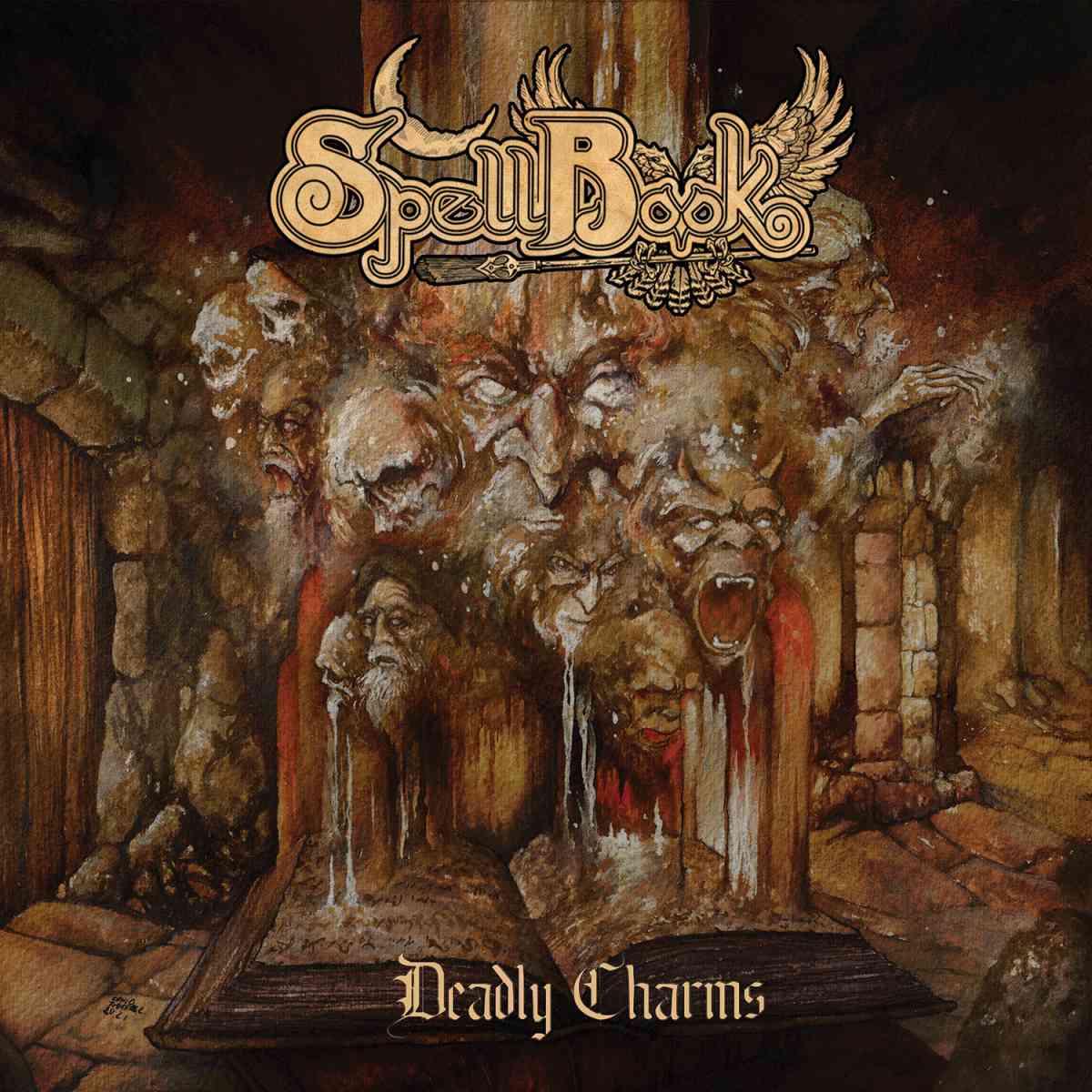 SPELLBOOK - Deadly Charms - artwork SPELLBOOK - Deadly Charms - album cover