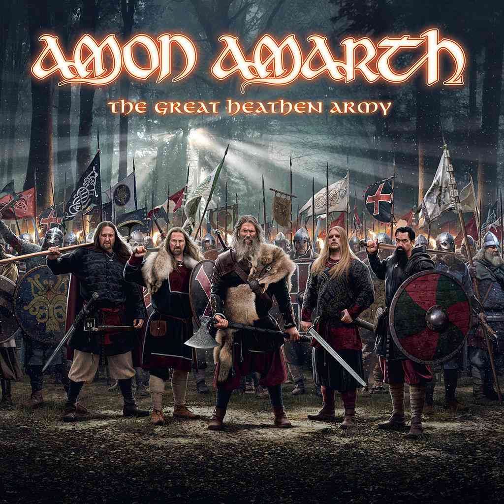 amon amarth - The Great Heathen Army - artwork amon amarth - The Great Heathen Army - album cover