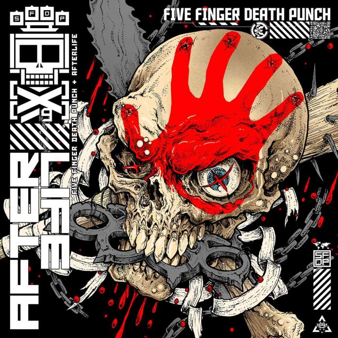 five finger death punch - afterlife - album cover