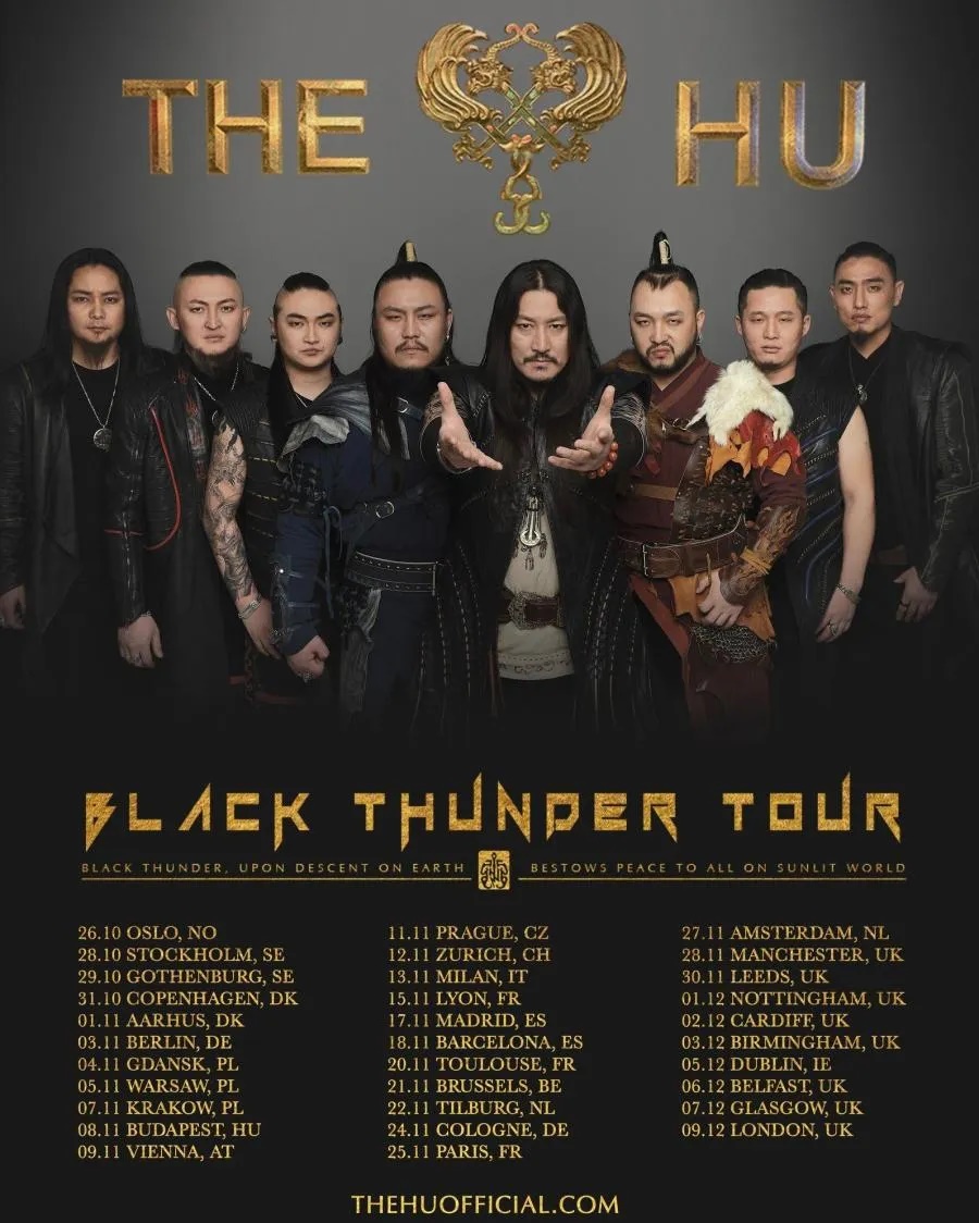 Tour Flyer The Hu Wien