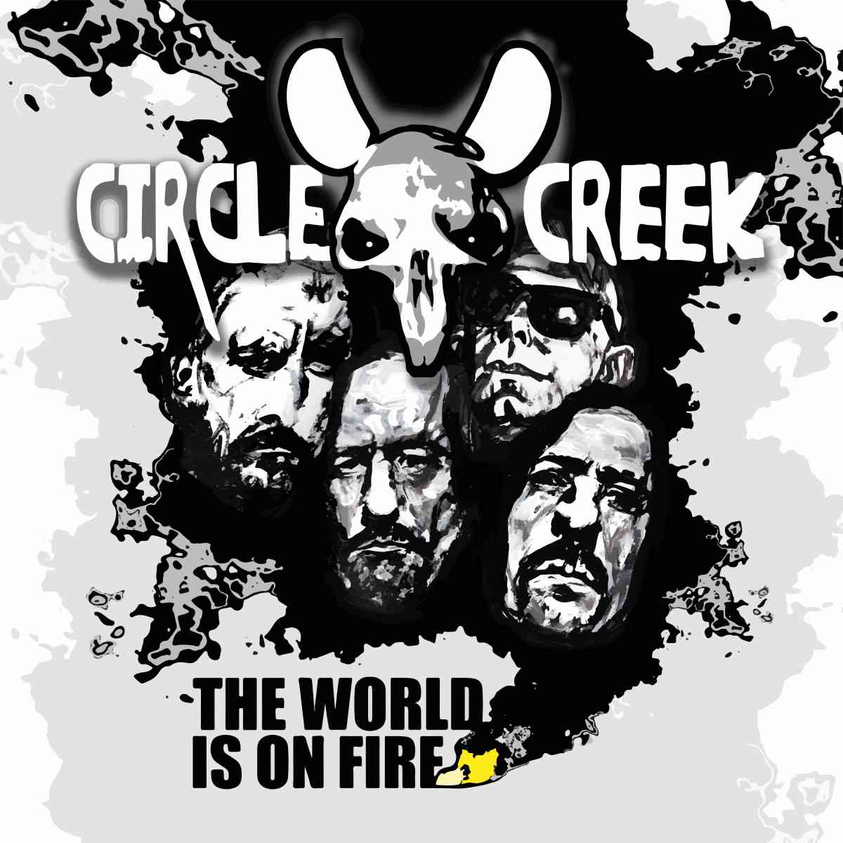 circle creek - The World Is On Fire - album cover
