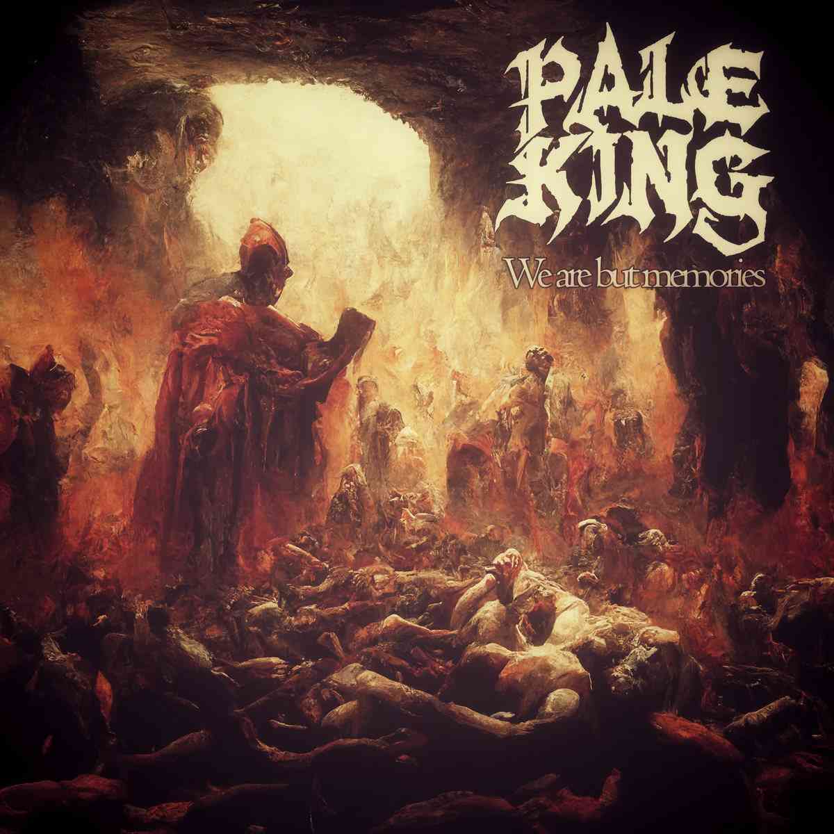 PALE KING - We Are But Memories - album cover