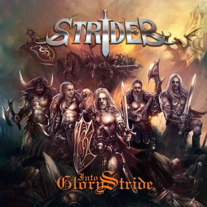 STRIDER - Into Glory Stride - album cover