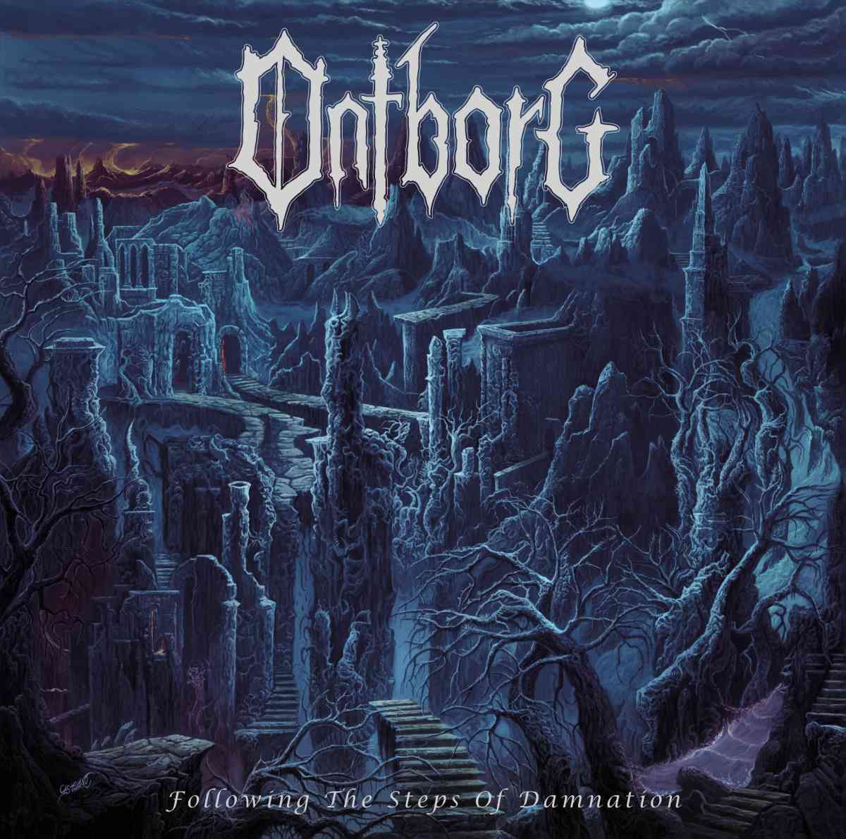 ONTBORG - Following The Steps Of Damnation - album cover