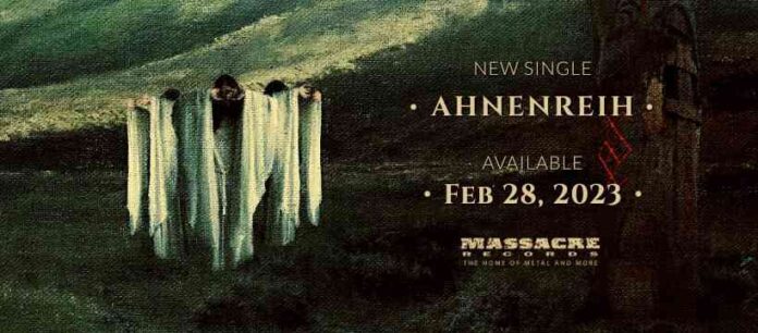 heathen foray - Ahnenreih - single artwork