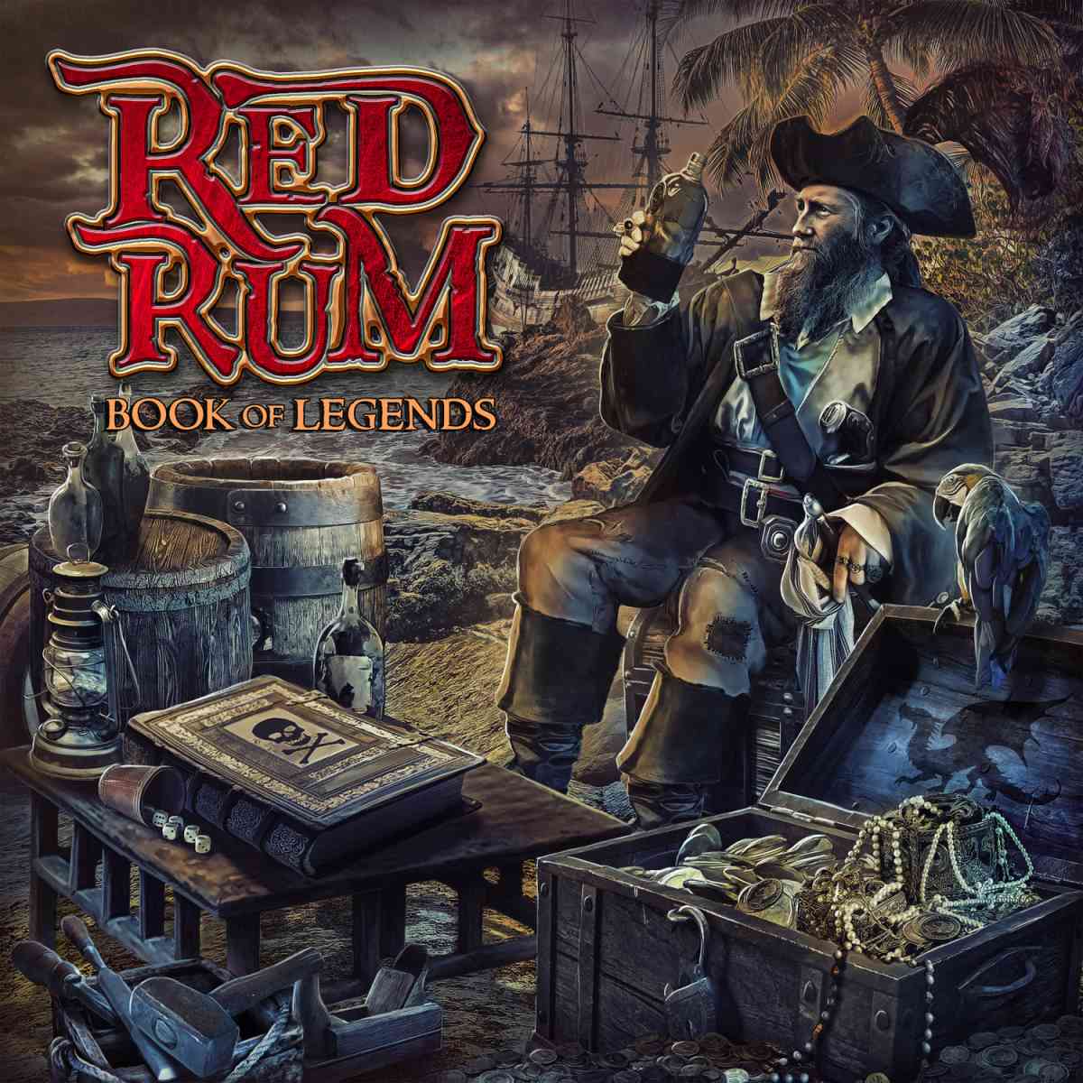 Red Rum - Book of Legends - album cover