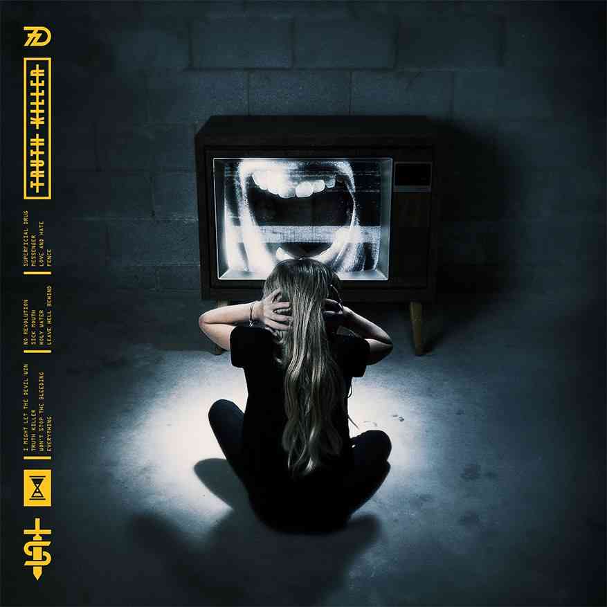SEVENDUST - truth killer - artwork SEVENDUST - truth killer - album cover
