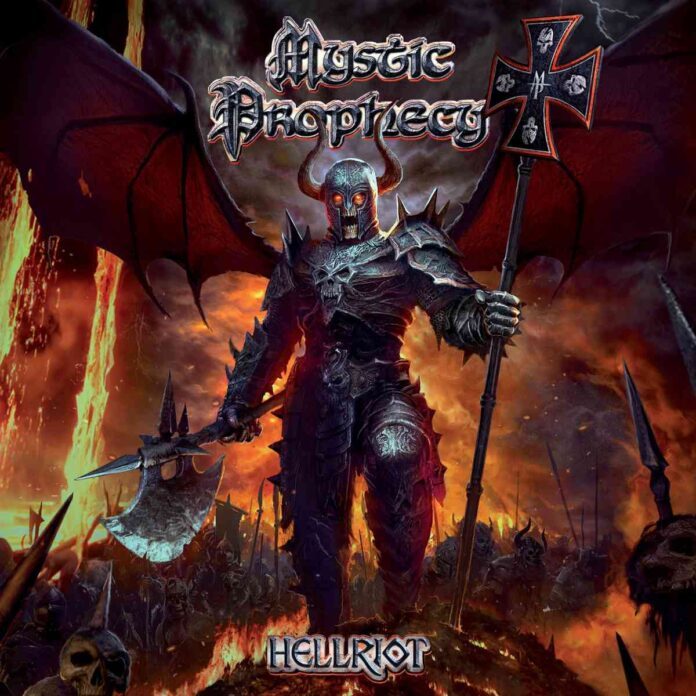 MYSTIC PROPHECY - Hellriot - album cover