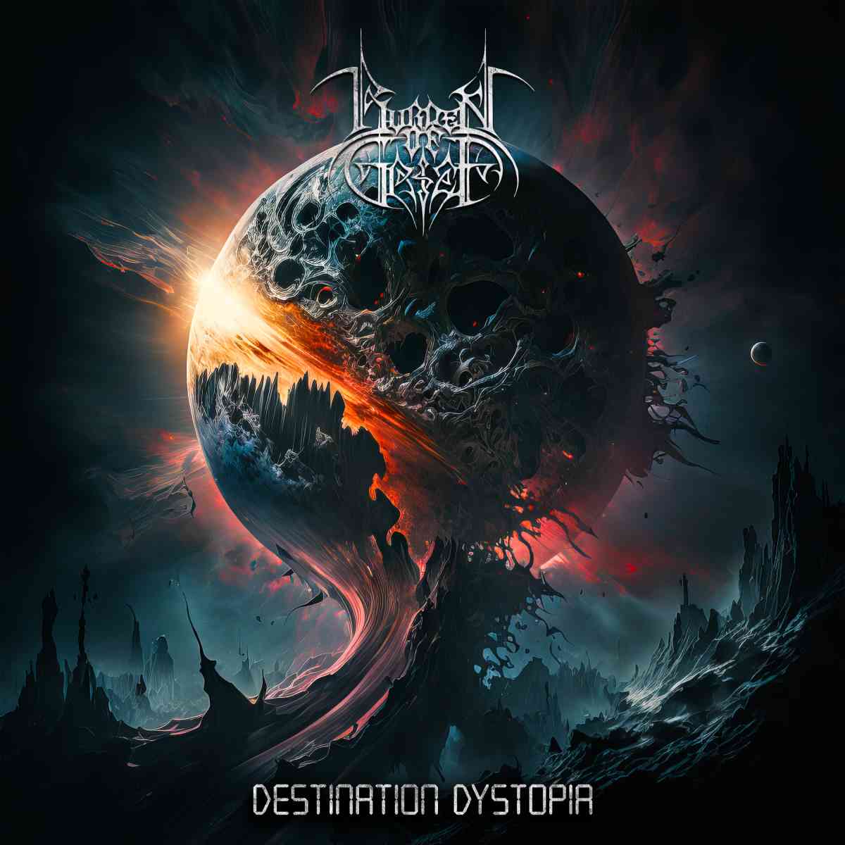 Burden Of Grief - Destination Dystopia - album cover