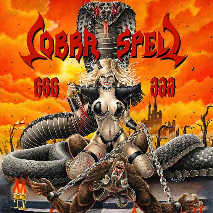 COBRA SPELL - 666 - album cover