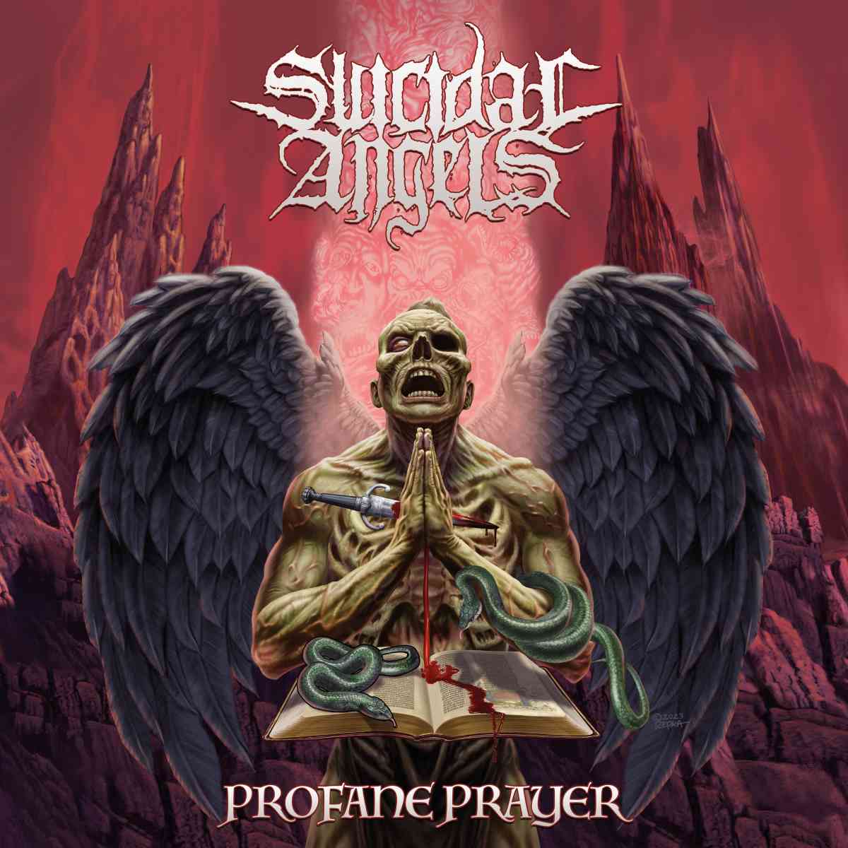 Suicidal Angels - Profane Prayer - album cover