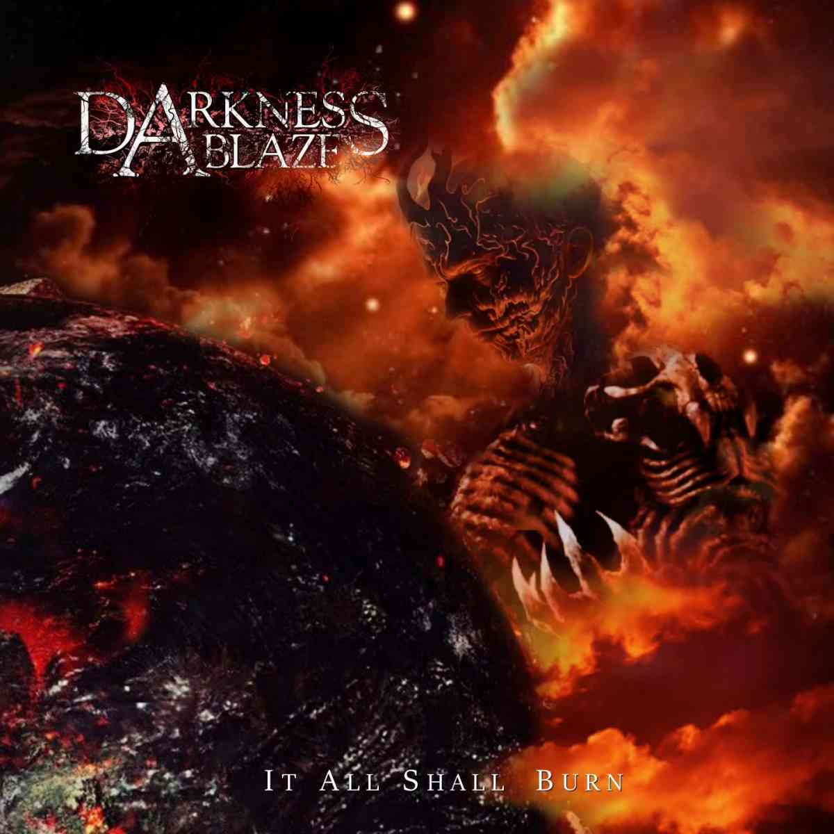 darkness ablaze - it shall burn - album cover