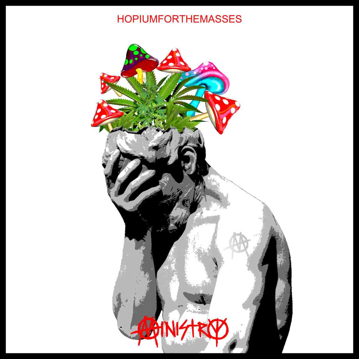 ministry - hopiumforthemasses - artwork ministry - hopiumforthemasses - album cover
