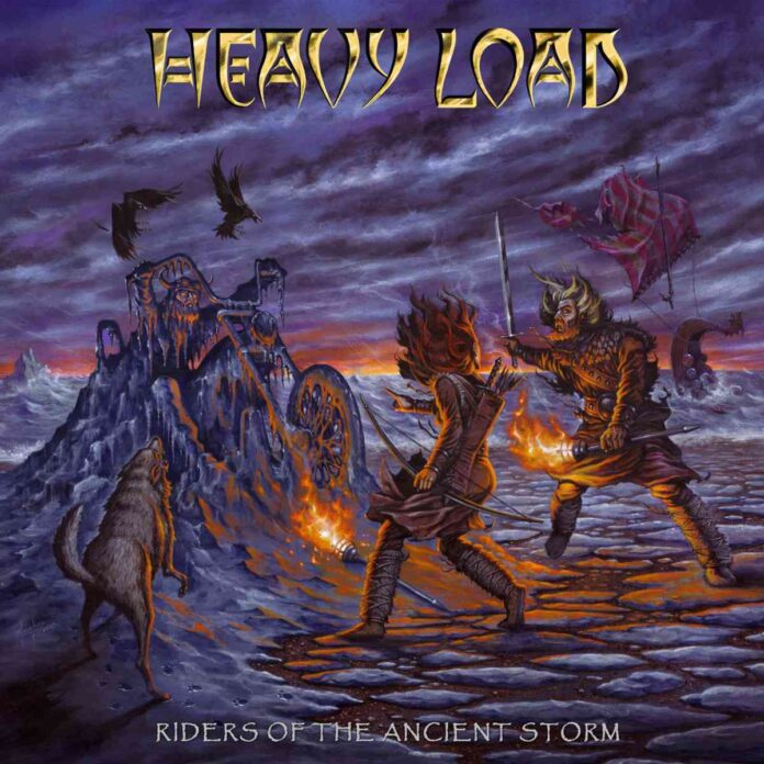 Heavy Load - Riders of the ancient storm - album cover