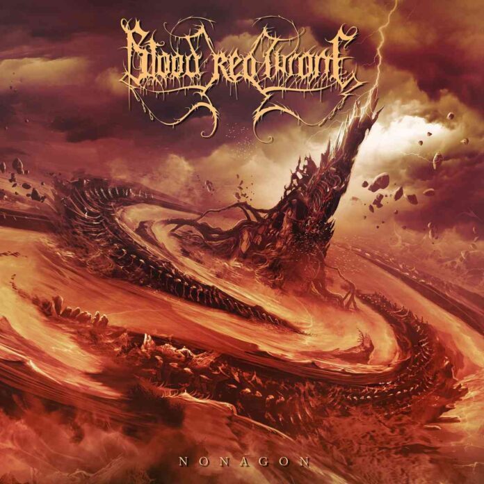 BLOOD RED THRONE - Nonagon - album cover