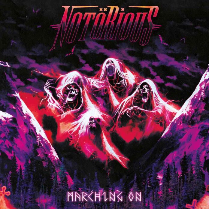 NOTÖRIOUS - marching on - album cover