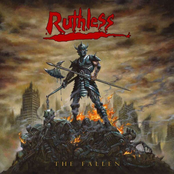 RUTHLESS - the fallen - album cover