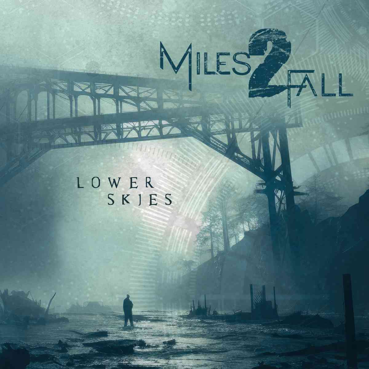 miles2fall - lower skies - album cover