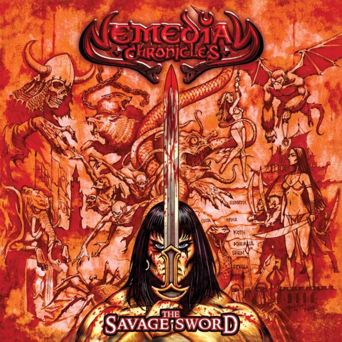 NEMEDIAN CHRONICLES - The Savage Sword - album cover