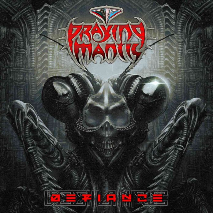 praying mantis - defiance - album cover