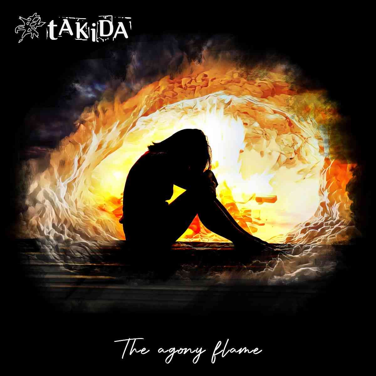 takida - the agony flame - album cover