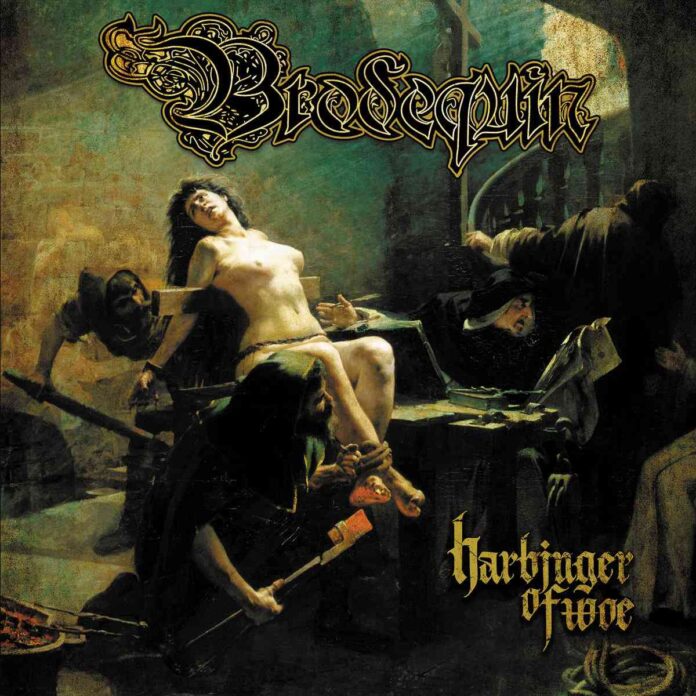 BRODEQUIN - Harbinger Of Woe - album cover