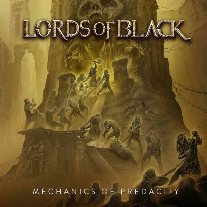 LORDS OF BLACK - Mechanics Of Predacity - album cover