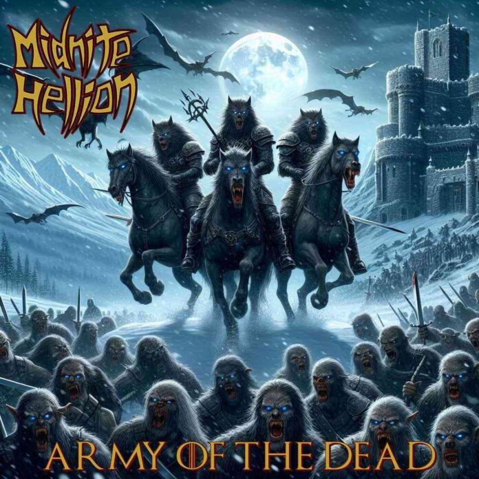 Midnite Hellion - Army Of The Dead - single cover
