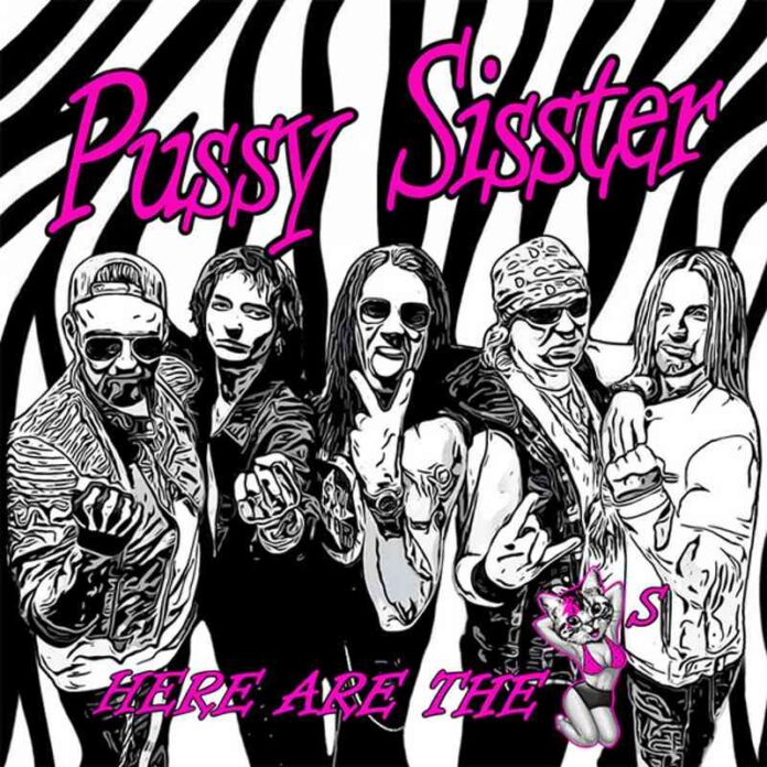 pussy sisster - Here are the Pussys - album cover