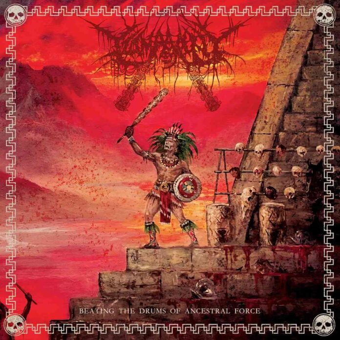 TZOMPANTLI - Beating The Drums Of Ancestral Force - album cover