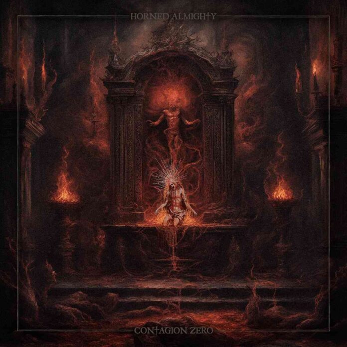 horned almighty - Contagion Zero - album cover