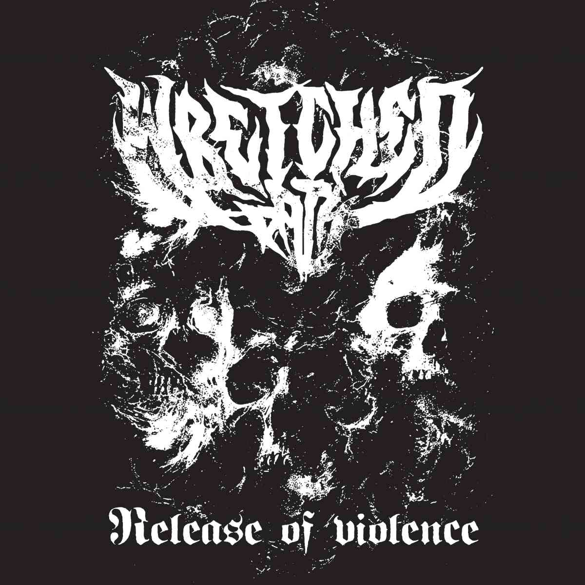 wretched path release of violence artwork release of violence singleartwork of finnish death metal band wretched path