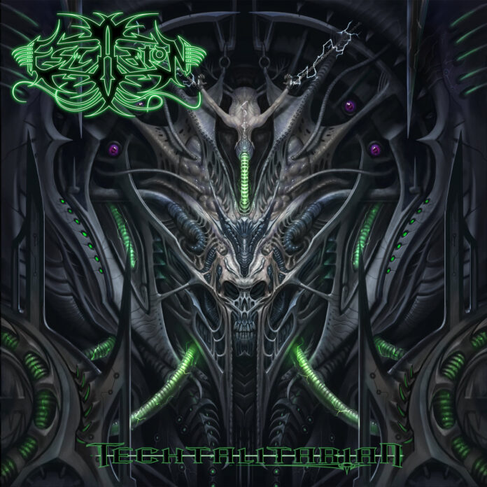 cover artwork ESCHATON Techtalitarian