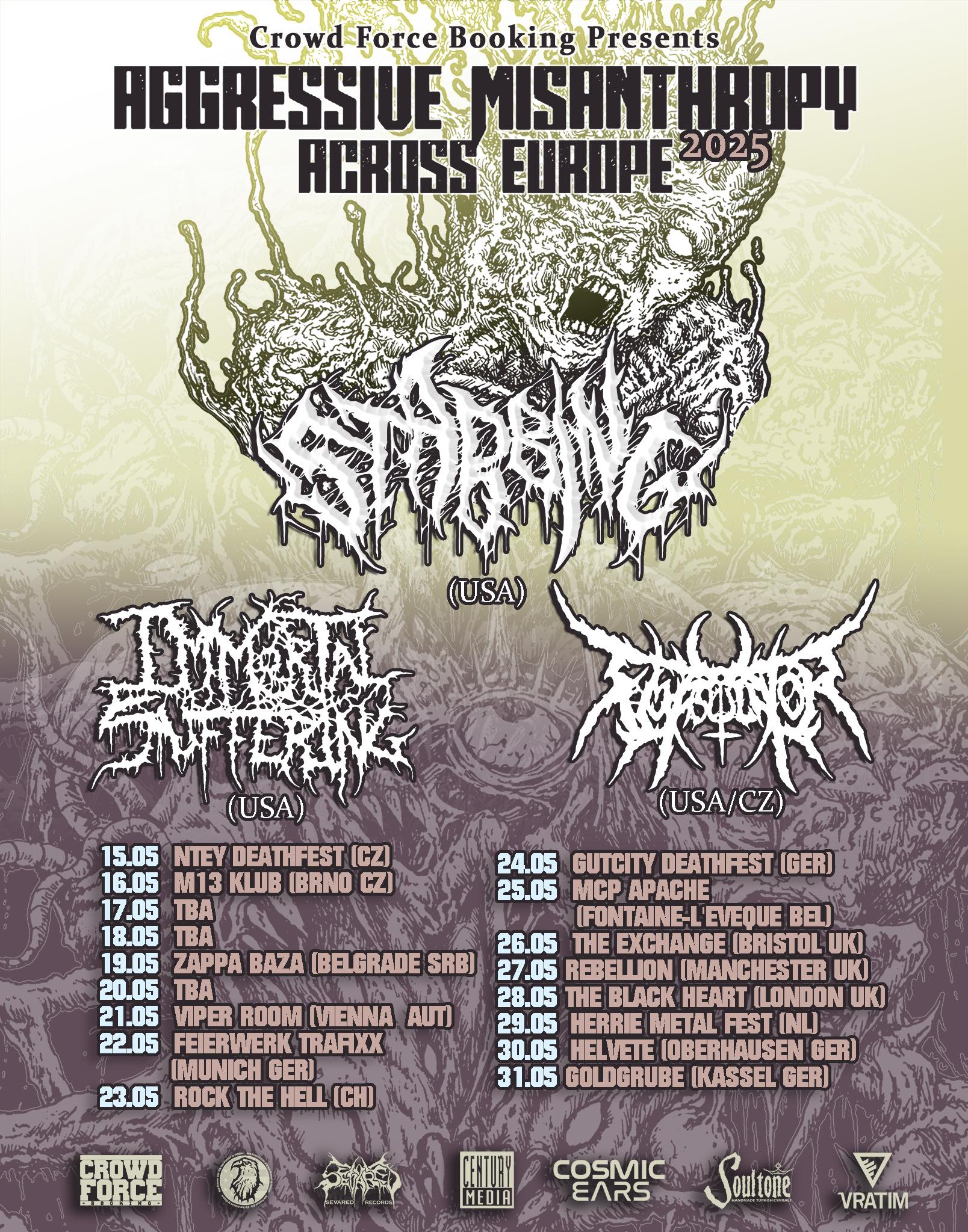 Stabbing Tour Poster