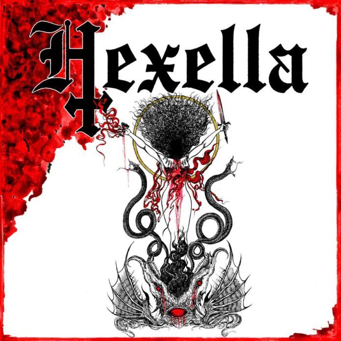 cover artwork hexella - the ancient gaping mouth