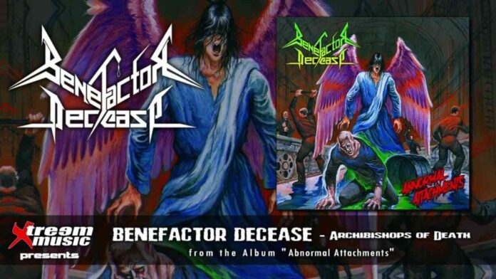 Archibishops of Death lyric video of greek thrash metal band BENEFACTOR DECEASE