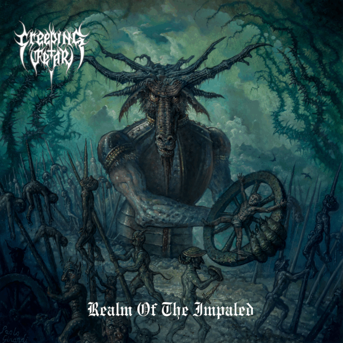 cover artwork CREEPING FEAR Realm of The Impaled