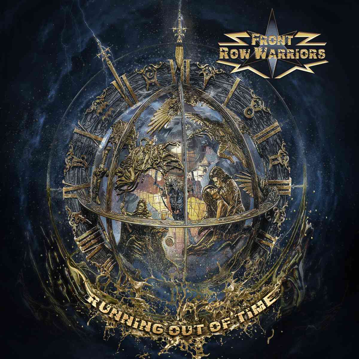 cover artwork FRONT ROW WARRIORS Running Out Of Time